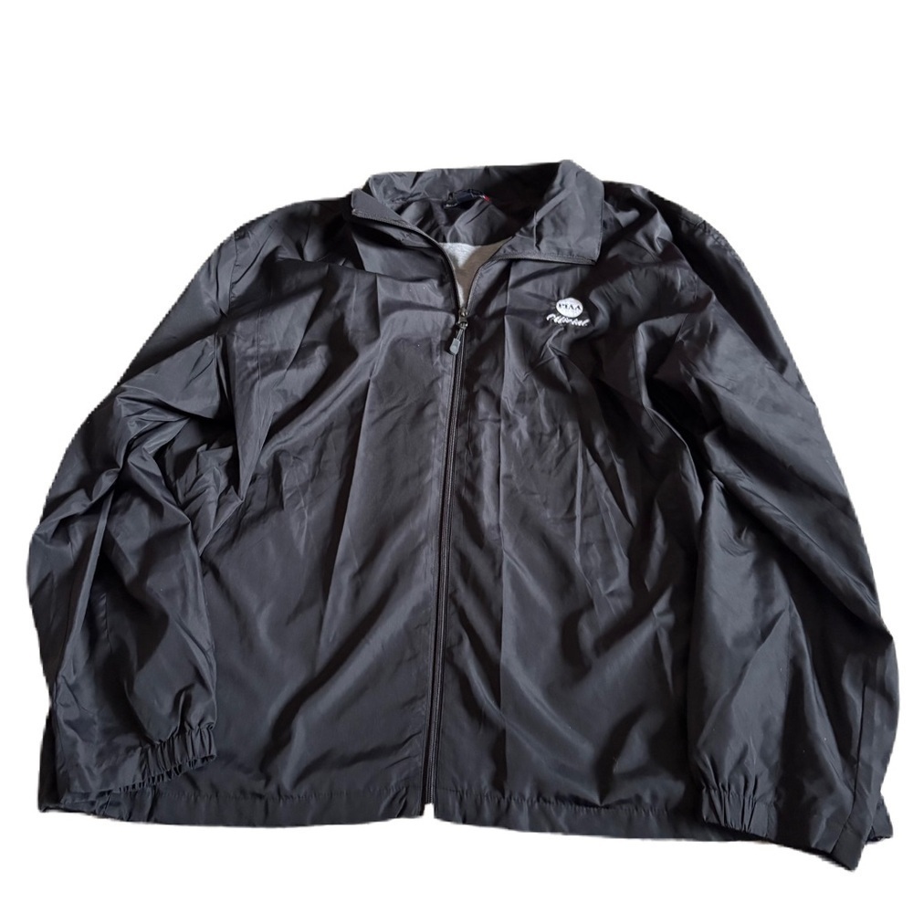 Port Authority PIAA Official Men's Black Windbreaker Jacket 2XL Sport Tek Black